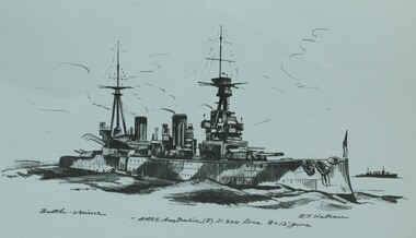 Printed Display item, Prints of RAN ships