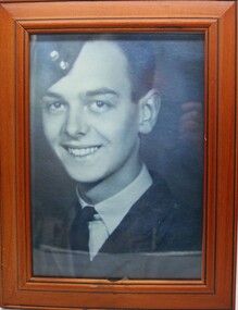 Photograph RAF, Joseph Adams Lancaster Pilot, Circa WW2