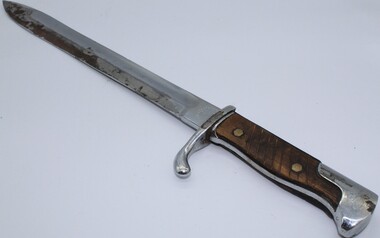 Edged weapon, German Bayonet with scabbard and frog, C WW1