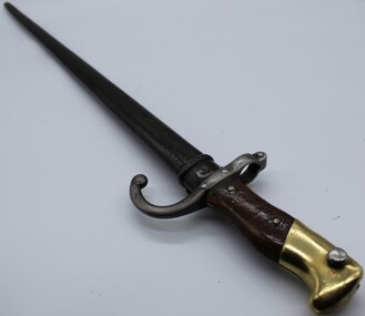 Edged weapon, French Gras bayonet, 1875