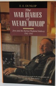 Book, The War Diaries of Weary Dunlop, 1986