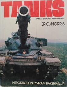 Book, Tanks.  Tank weaponry and warfare, 1975