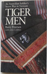Book - Vietnam, Tiger Men, 1988
