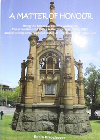 Book - Boer War, A Matter of Honour, 2017