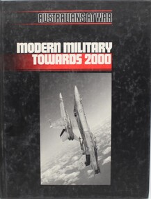 Book, Australiana at war, Modern Military, Towards 2000, 1989