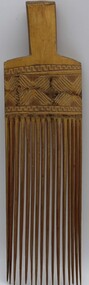 Souvenir - Comb, Wooden comb, Circa WW2