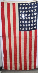 Flag - USA Flag and scarf, Stars and Stripes flag and regimental scarf