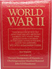 Book - World War 2, World War 2, 1989