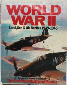 Book World War 2, World War 2 - Land Sea and Air Battles, 1977