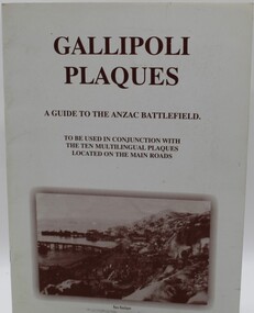Book, Gallipoli Plaques, 2000