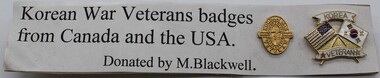 Badges-Korean War