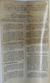 Newspaper, Torokina Times