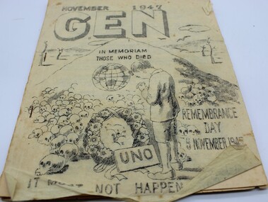 Newspaper, November 47 Gen, 1947