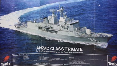 Poster, ANZAC class frigate