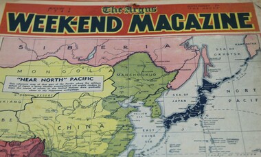 Work on paper, Argus newspaper articles