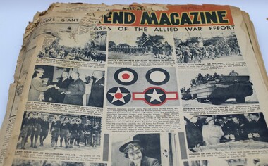 Work on paper - Argus newspaper articles