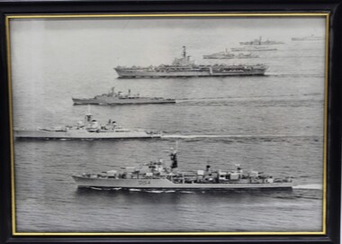 Photograph - Naval ships