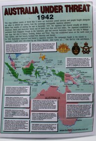 Work on paper - Poster, Australia under threat