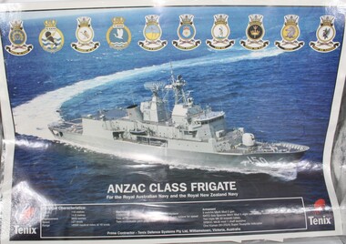 Work on paper - Anzac class frigates, Titles and badges associated with different frigates