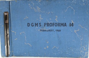 Book - DGMS, Proforma 14