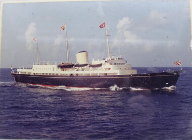 Photograph - ship at sea