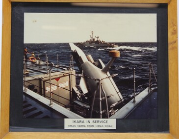 Photograph - Ikara in service from HMAS Swan, Rocket launcher