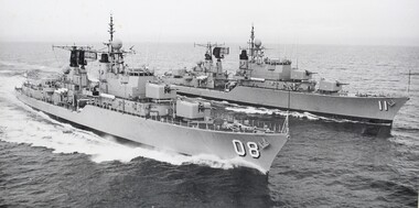 Photograph, 2 naval ships