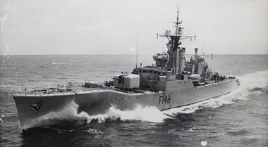 Photograph - Destroyer Escort, Swan, Yarra & Derwent