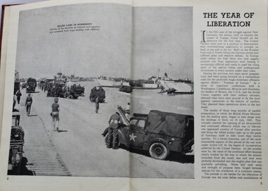 Book - The War in pictures -fifth year