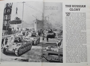 Book - The war in pictures- third year