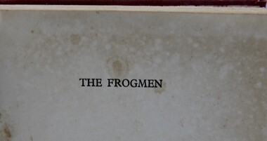 Book - The frogmen