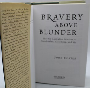 Book - Bravery above Blunder