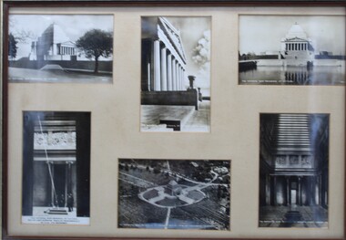 Work on paper - Postcards from War Memorial, photograph