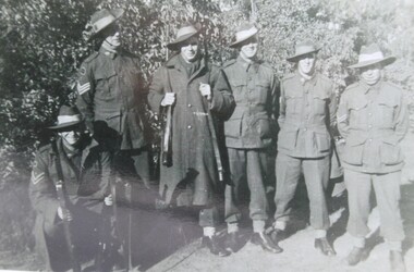 Photograph - Various soldiers at rest, Batch of photographs