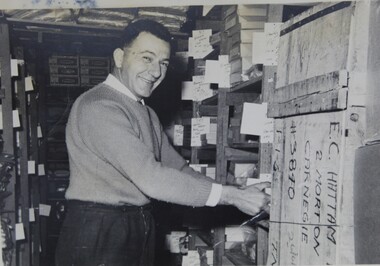 Photograph - Soldiers at work, memorabilia