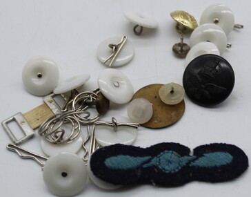 Clothing - Butons and cloth patch, uniforms