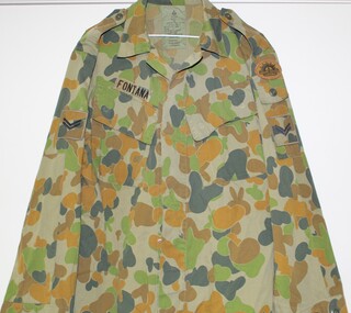Uniform - shirt with rank badge, Kit Bag and uniforms