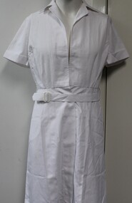 Uniform - short sleeved dress, white navy, uniforms