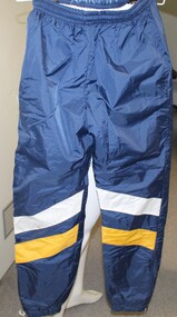 Uniform - waterproof pants, yellow and white stripes, uniforms