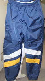 Uniform - waterproof pants, yellow and white stripes, uniforms