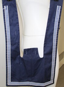 Uniform - Navy bibs x 3 ( 1 tie on, 2 button up