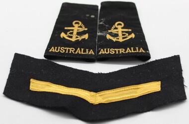Uniform - Rank badges, shoulder boards, petty officer and single stripe, uniforms