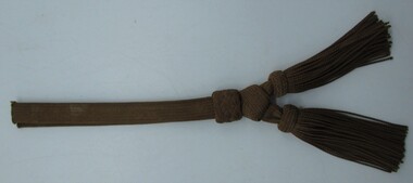 Uniform - Brown fabric tassel, uniforms