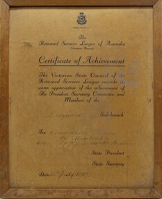 Document - RSL certificate