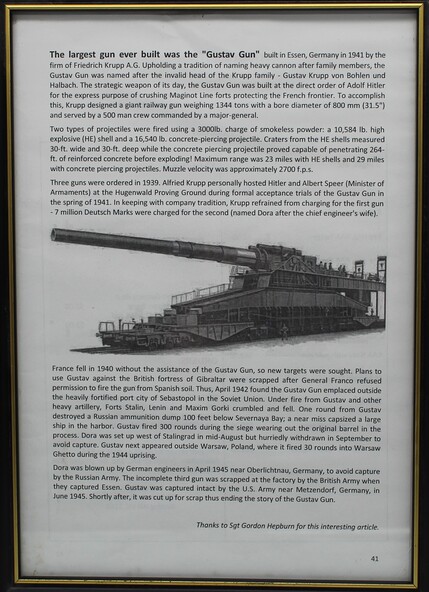 Schwerer Gustav - The Largest Gun Ever Built