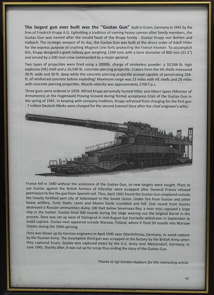 Schwerer Gustav: Hitlers Enormous Gun