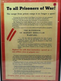 Document - To all Prisoners of War