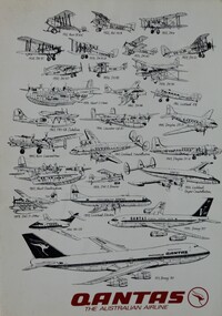 Booklet, Quantas history of planes