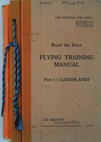 Book - Flying training manual, Landplanes