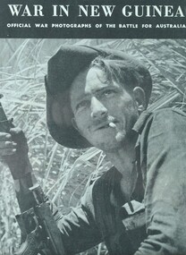 Work on paper - War in New Guinea, framed poster